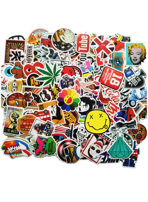 100PCS Waterproof Stickers for Laptops, Phones & More