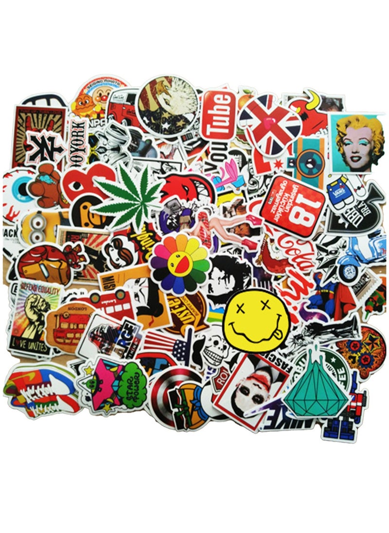 Chocisong 100PCS Waterproof Stickers for Laptops, Phones & More  - Image 1