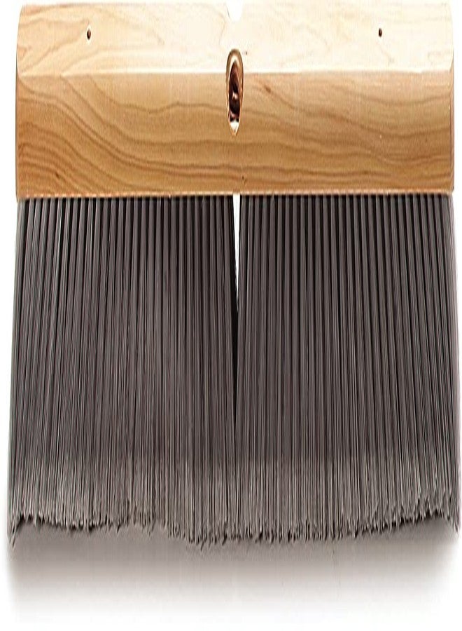 SPARTA 4501423 Flo-Pac Flagged Fine Floor Sweep, Polypropylene Bristles, 24" Block Size, 3" Bristle Trim, Gray - Image 5