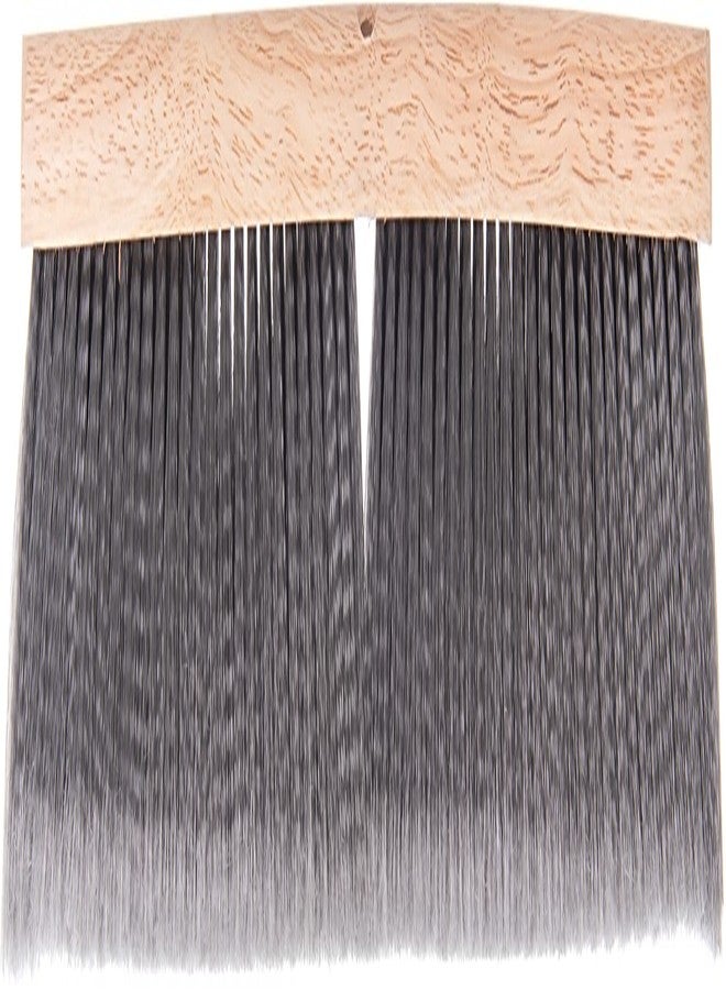 SPARTA 4501423 Flo-Pac Flagged Fine Floor Sweep, Polypropylene Bristles, 24" Block Size, 3" Bristle Trim, Gray - Image 2