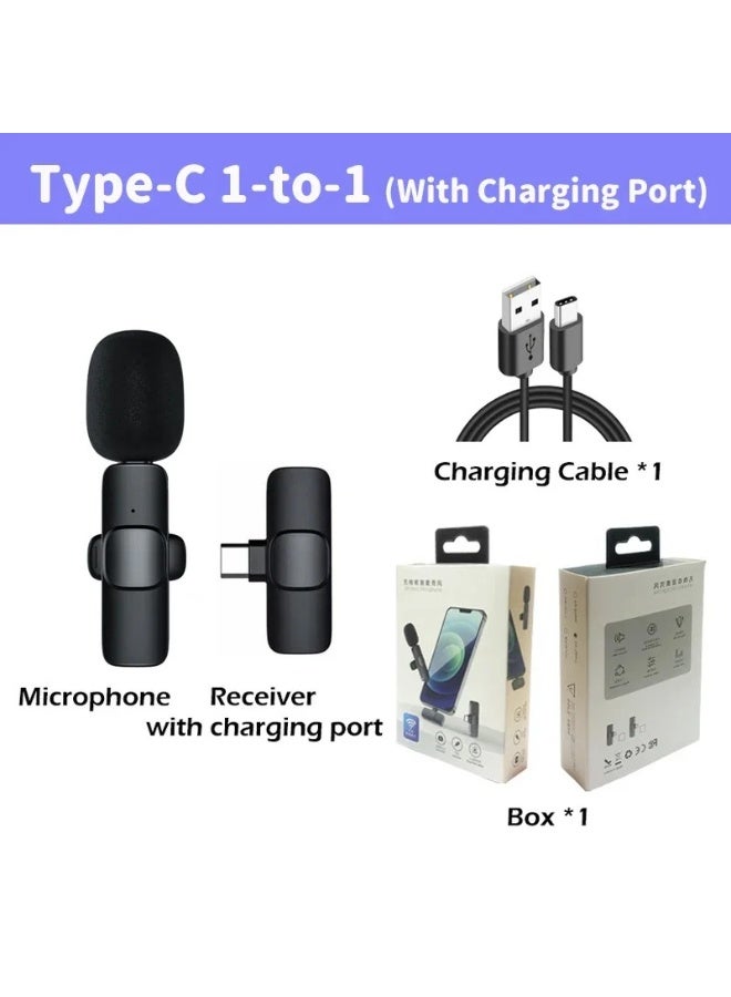 MIC Portable Mini Wireless Microphone K9 Audio Video Recording Smart Noise Reduction Live Broadcast - Image 5