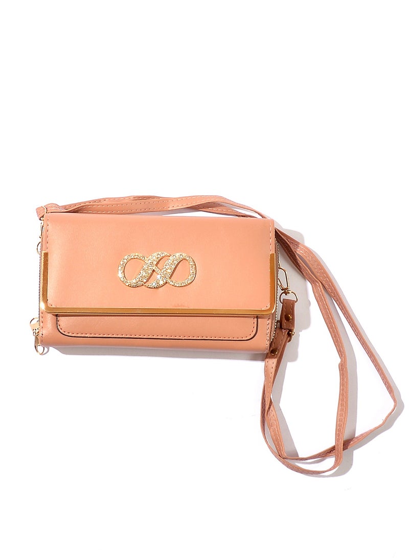 ران محفظه جلديه انيقه دوائر من الامام BA-2-وردي - Image 2