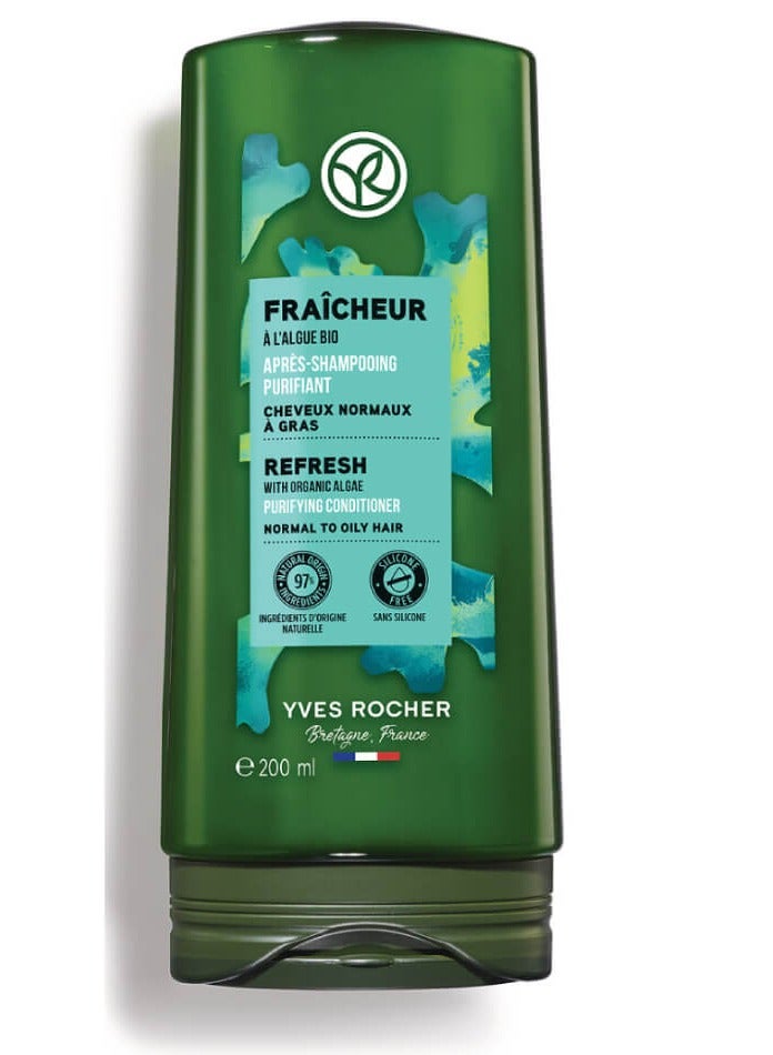 Yves Rocher Refresh Purifying Conditioner for Normal to Oily Hair - Image 1