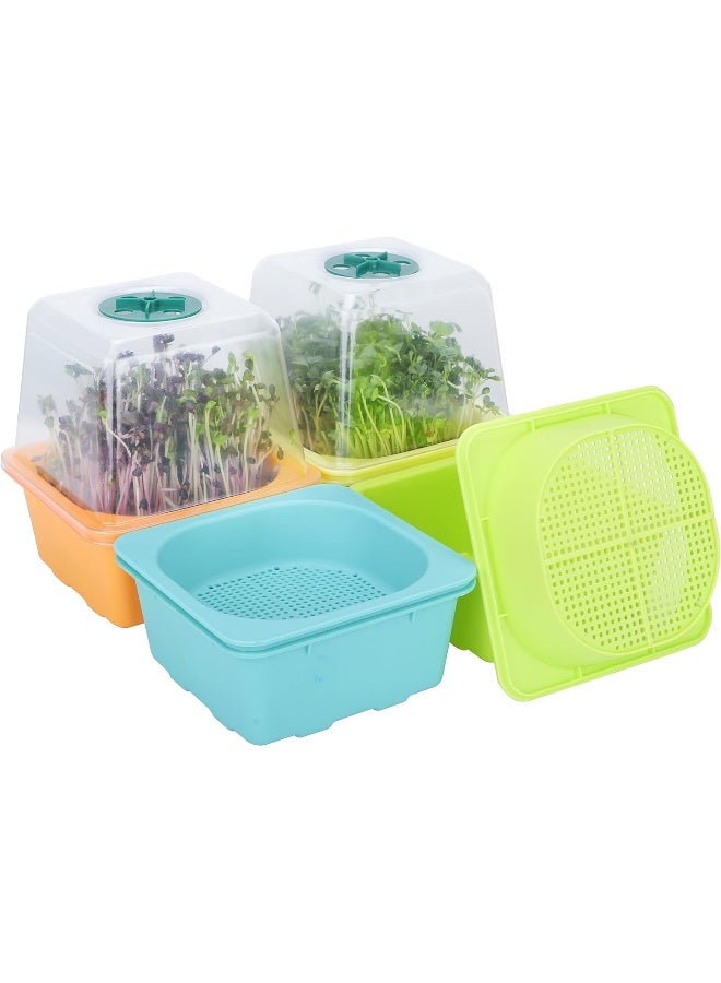 Generic 4 pcs Microgreen Growing Tray  Sprouting Tray  - Image 3