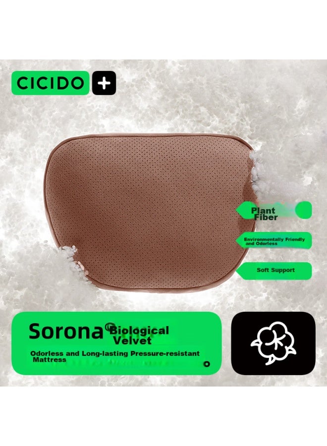 Cicido Car Headrest, Neck Pillow, Lumbar Support, Back Cushion, Waist Pad, Car Backrest, Compatible With Tesla, Mercedes-benz, And General Motors - Image 1