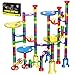 Magicfly Marble Run Set 127 Pcs Marble Race Track for Kids with Glass Marbles Ideal Gift for Christmas or Birthday - Image 4