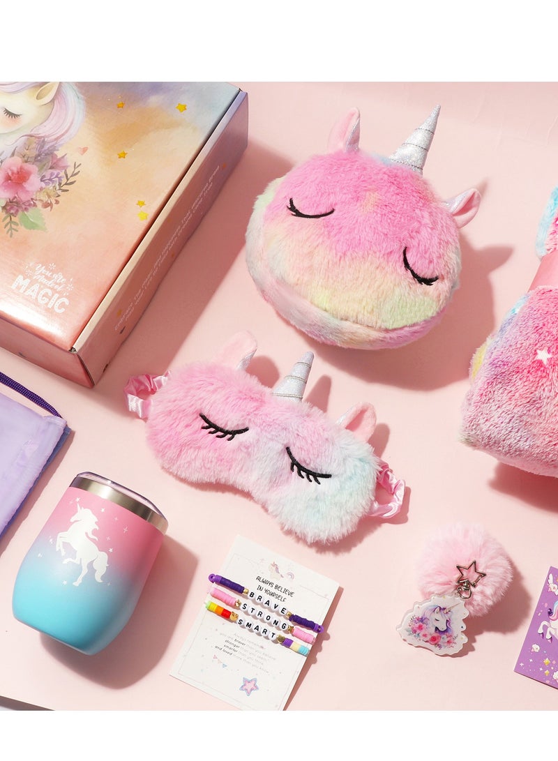 KINGMAZI Unicorn Gift Set for Girls, Birthday Gifts, Back-to-School Gifts, Graduation Gifts, and Girls' Toys for Ages 3 to 12,Unicorn Toys for Girls, for Daughter, Niece, Granddaughter - Image 5