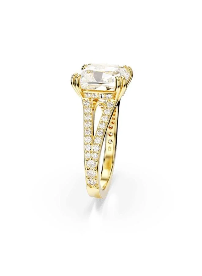 Swarovski WHI/GOS Stilla Stone Detail Single Ring for Women | Best Price UAE