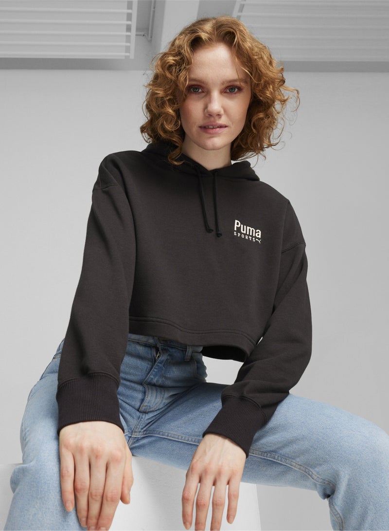 بوما هودي للنساء PUMA TEAM Oversized - Image 1