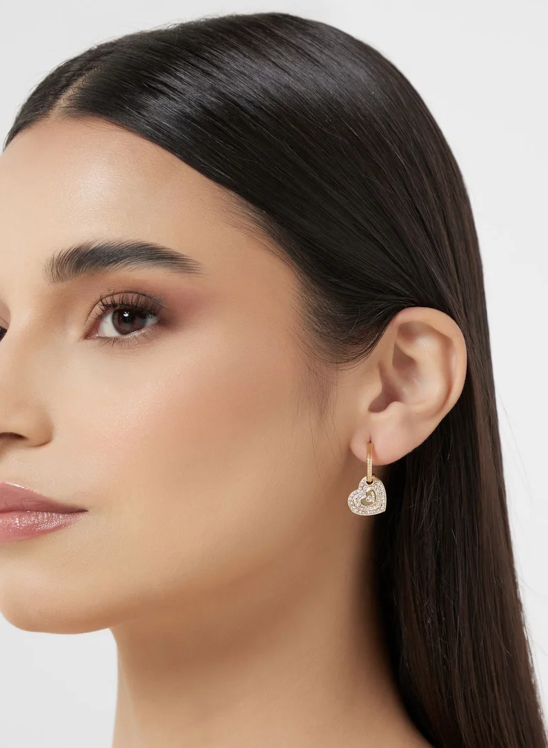 GUESS Metal Cuff Earring Set