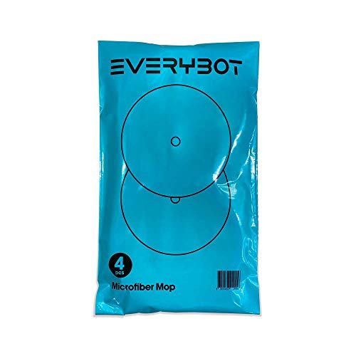 EVERYBOT Replacement Accessory of Edge, Washable Microfiber Mop Pads for Robot (4pcs) - Image 3