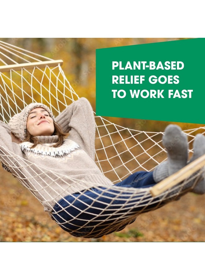 MediNatura BHI Calming Stress Relief Blend 10 Natural Active Ingredients Help Restore Balance, Support Calm Mood & Sleep - Relax Mind & Body with Passionflower Chamomile & Valerian Root - 100 Tablets  - Image 4
