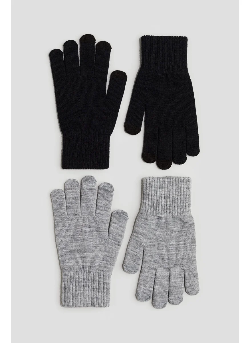 اتش اند ام 2-Pack Touchscreen Gloves