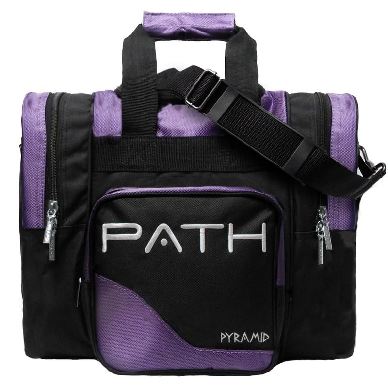 Pyramid Path Pro Deluxe Single Tote - Black/Purple - Image 1