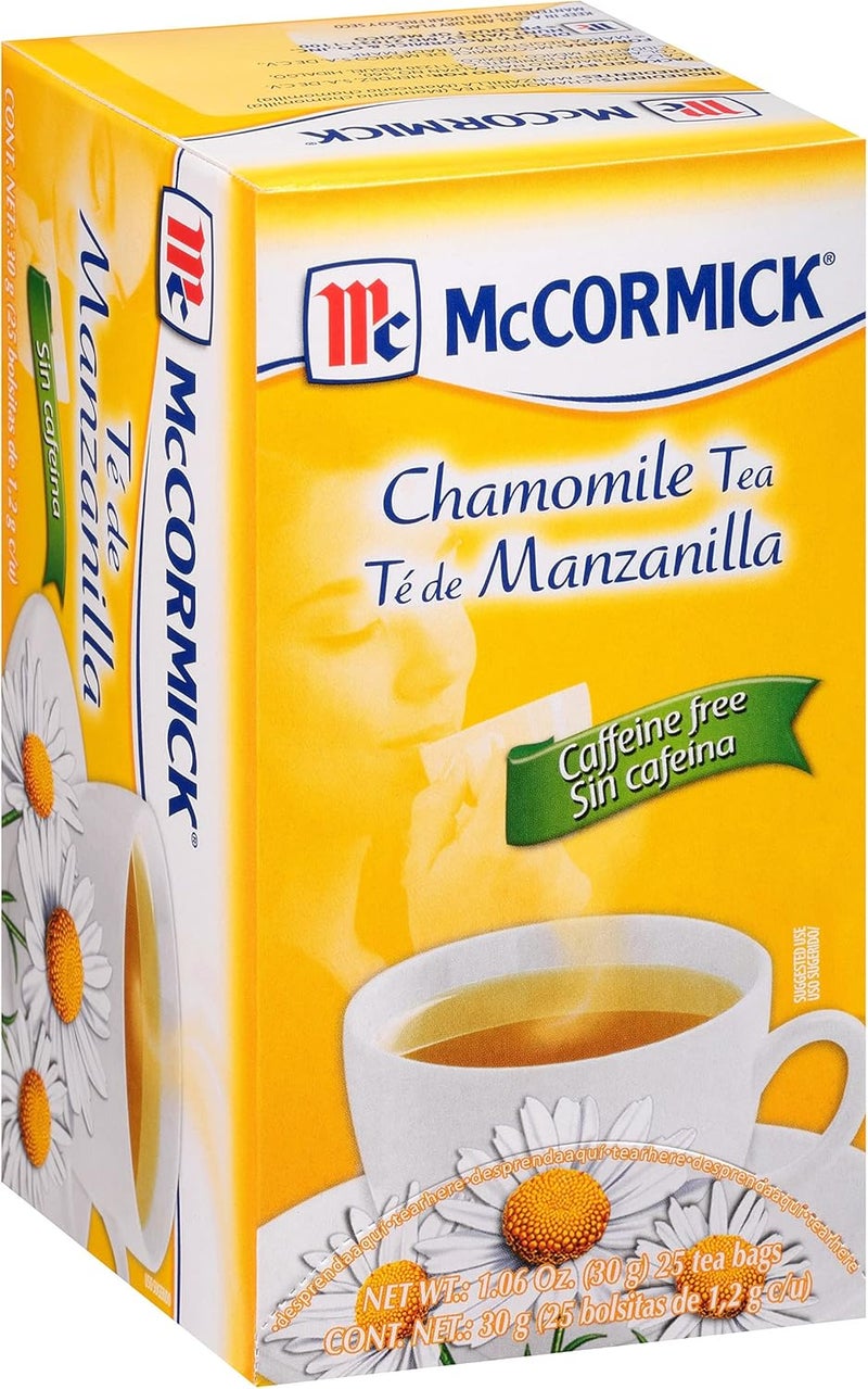 McCormick Chamomile Tea Bags - 25 Count - Image 1