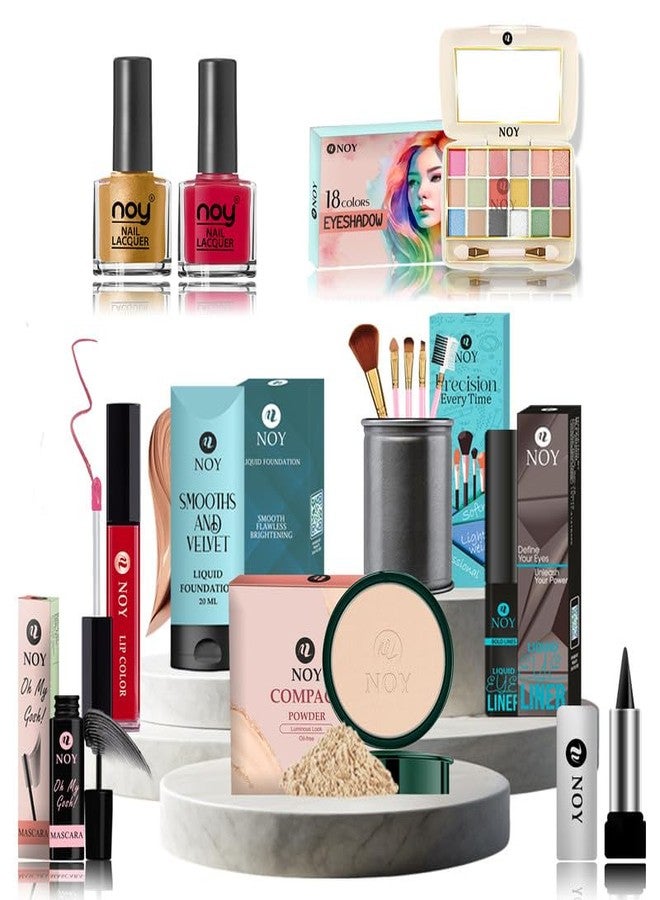 Noy Makeup Kit For Teenagers Girls Ideal For Beginners Or Professionals Looking For Flawless Results Pack of 14 pcs #592 - Image 2