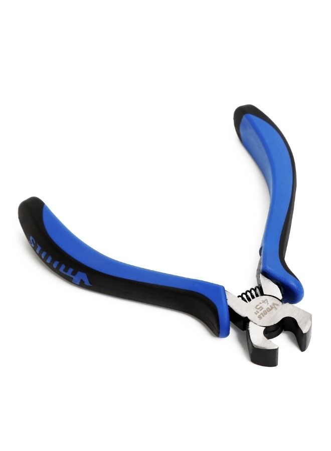 في تولز زرادية قطع صغيرة مقاس 10.16 سم، كماشة محملة بنابض، مناسبة لصنع المجوهرات، وسحب مسامير الأظافر - Image 1