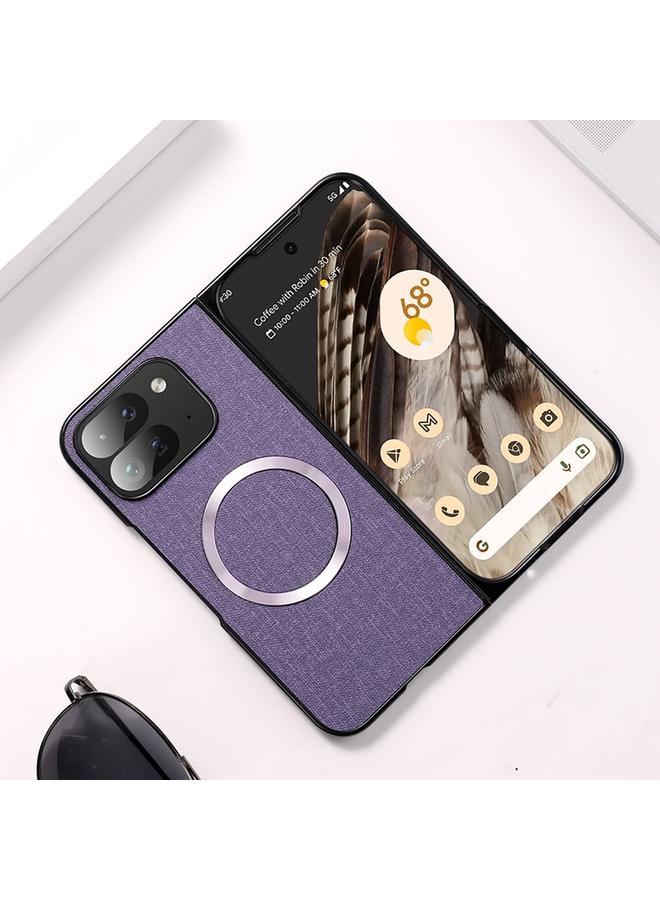 اس-توب جراب لهاتف Google Pixel 9 Pro Fold CD Magsafe جراب هاتف مغناطيسي من القماش - Image 1