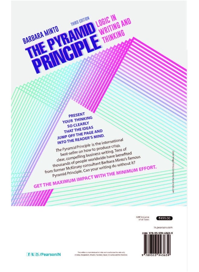 null - The Pyramid Principle: Logic in Writing and Thinking,3/e - Image 1