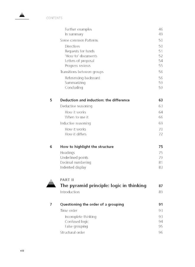 null - The Pyramid Principle: Logic in Writing and Thinking,3/e - Image 1