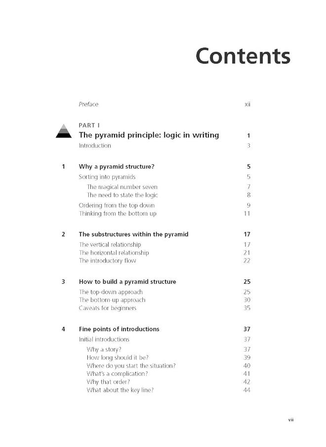 null - The Pyramid Principle: Logic in Writing and Thinking,3/e - Image 1