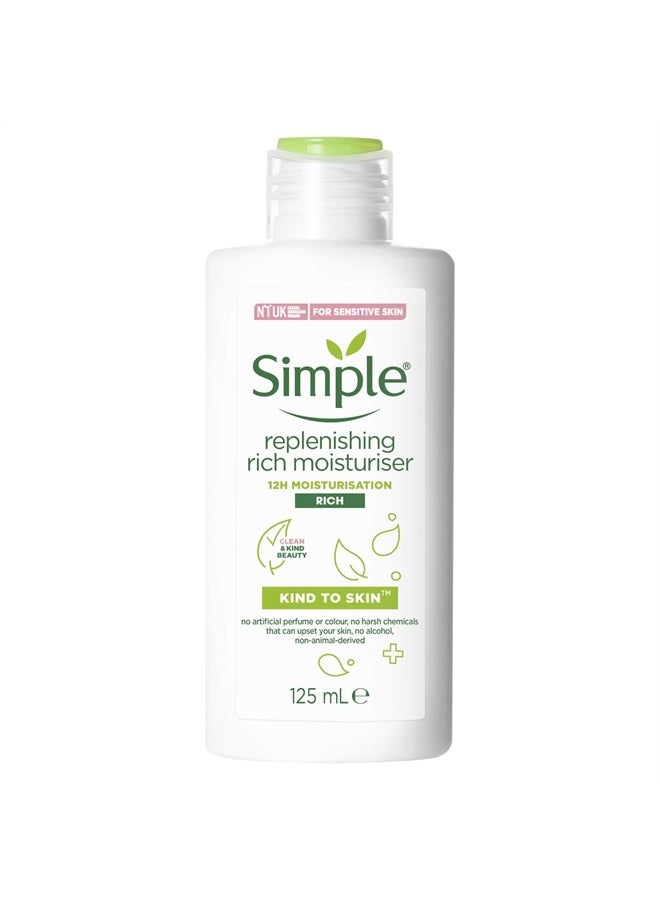 simple مرطب غني مجدد 125 مل - Image 1