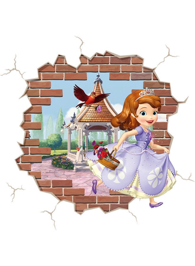 نيبمينينت ملصق جداري ثلاثي الأبعاد بتصميم الأميرة صوفيا متعدد الألوان - Image 1