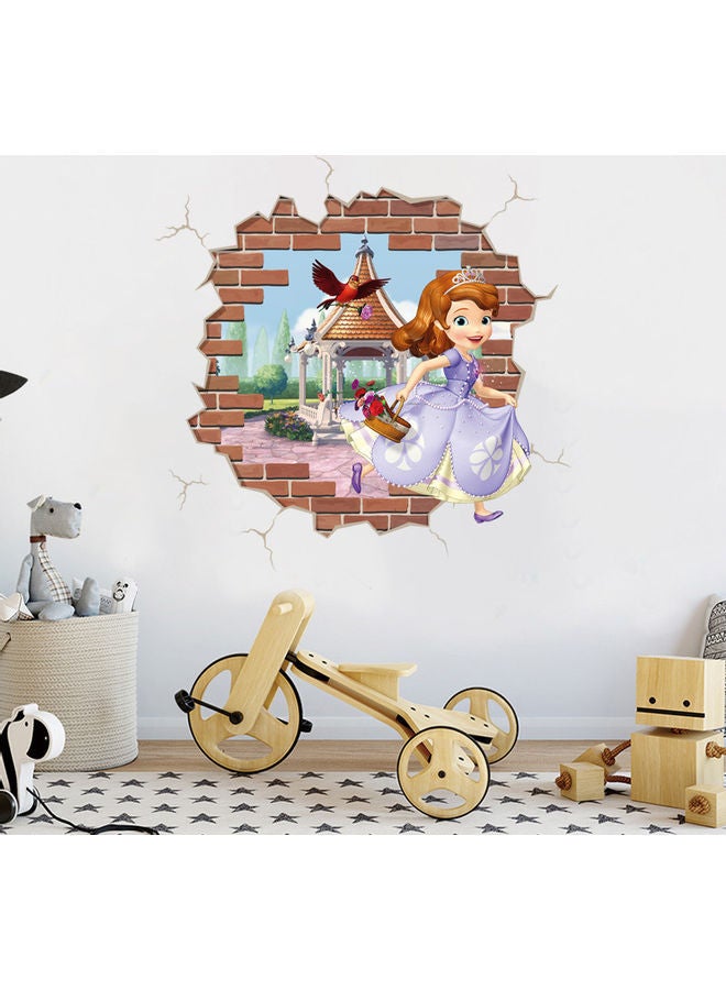 نيبمينينت ملصق جداري ثلاثي الأبعاد بتصميم الأميرة صوفيا متعدد الألوان - Image 2