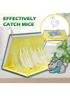 YOUGE 6-Pack Mouse Rat Glue Trap, Strongly Adhesive Sticky Glue Traps for Mice, Mouse Sticky Traps, Mouse Glue Traps, Sticky Rat Traps Indoor and Outdoor  - Image 4
