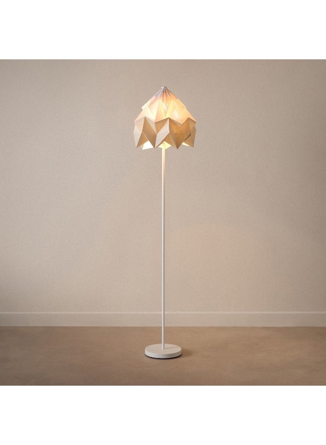 Home Box Tasha Metal Floor Lamp With Paper Shade - 35X160 Cm  - Image 2