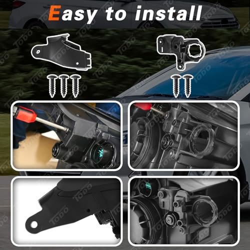 TODO Headlight Assembly Compatible with 2019 2020 Hyundai Elantra HY2502233 92101F3500 Driver Left Side - Image 4