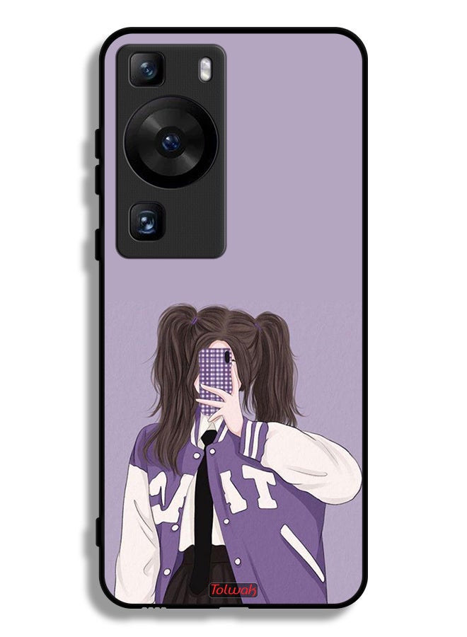 Tolwak Huawei P60 Protective Case Cover Making Selfie - Image 1
