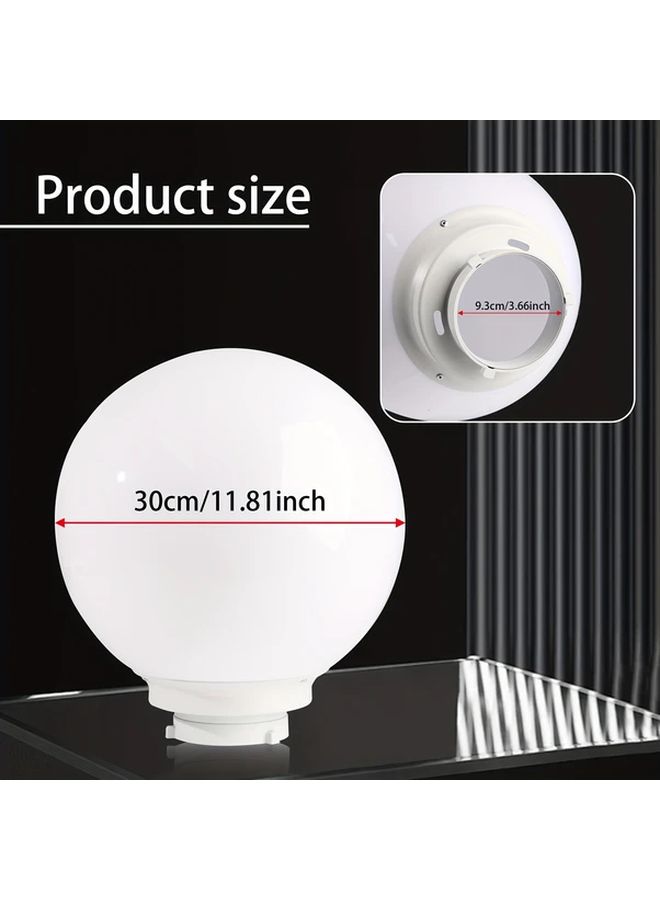 Soft Light Ball White 30 Inch Baorong Mount - Image 2