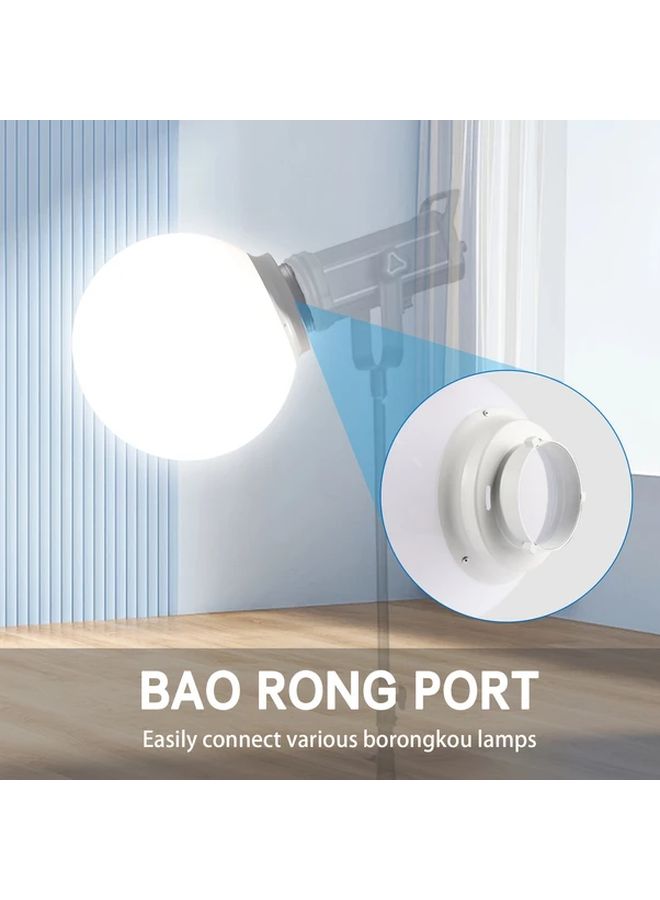 Soft Light Ball White 30 Inch Baorong Mount - Image 4