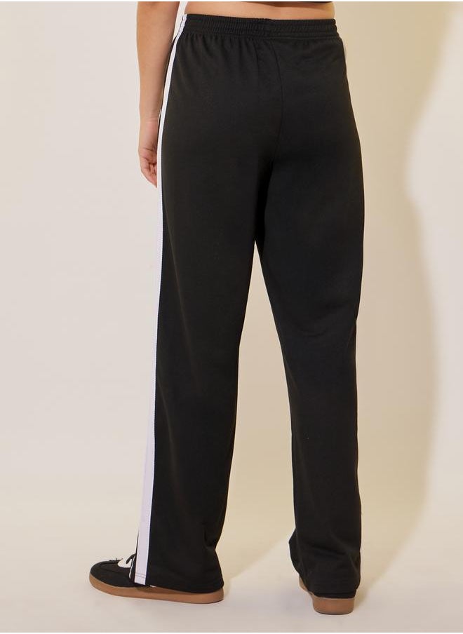 Take Two Take Two Solid Side Wide Leg Pants  - Image 5