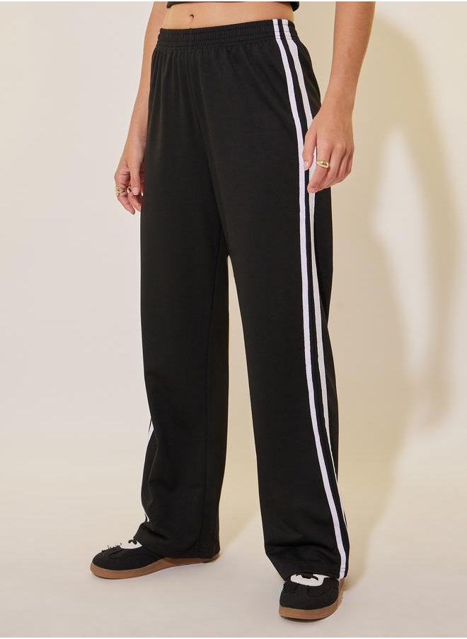 Take Two Take Two Solid Side Wide Leg Pants  - Image 3