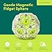 Speks Geode Magnetic Fidget Toy Sensory Desk Toy for Adults Teens 14 Stress Relief Gift Sphere Peridot - Image 4