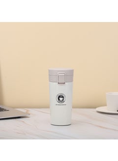 First-generation stainless steel coffee cup double-layer vacuum cup high-looking car water Cup bouncing coffee cup wholesale