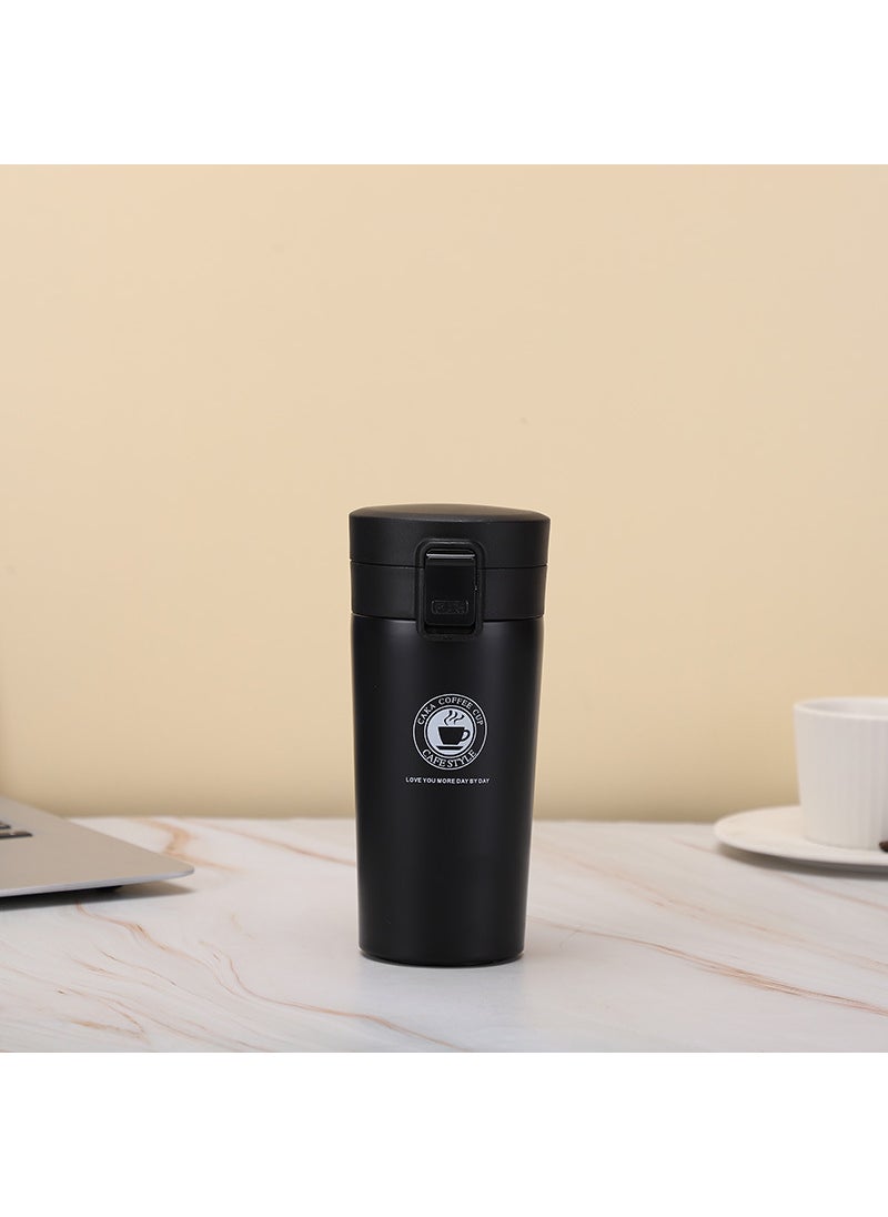 Generic - First-generation stainless steel coffee cup double-layer vacuum cup high-looking car water Cup bouncing coffee cup wholesale - Image 1