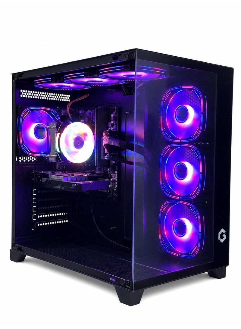 بيسي كمبيوترالعاب تجميعة احترافية –  معالج I510400F – بطاقة رسومات نيفيديا جيفورس  GTX1650 4GB DDR6 - ذاكرة عشوائية 8GB 3200 ميجابايت – لوحة الام B560MHP    - مع نظام تشغيل ويندوز 11 برو - Image 1