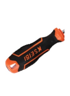 KSEIBI Slotted Screwdrivers with Rubber Handle, Magnetic Tip, 5" Long Cross-head Screwdriver for a Wide Variety of Projects and Repairs in Domestic Appliances, Furniture, Automotive, and Factory.  - Image 2