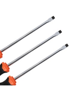 KSEIBI Slotted Screwdrivers with Rubber Handle, Magnetic Tip, 5" Long Cross-head Screwdriver for a Wide Variety of Projects and Repairs in Domestic Appliances, Furniture, Automotive, and Factory.  - Image 4