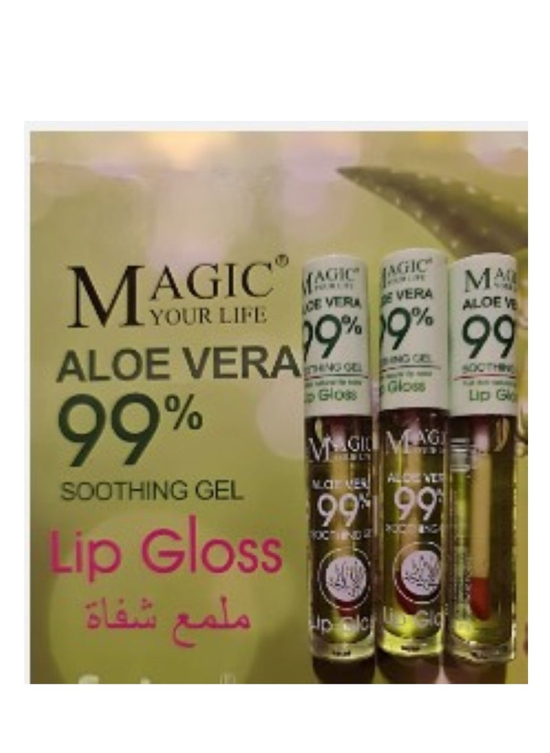 Non Stick Aloe Vera Lip Gloss Moisturizer Long Lasting And Hydrating