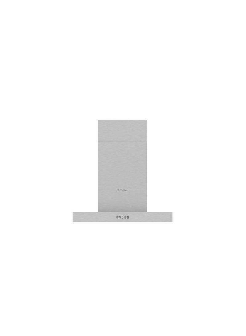 جنرال جولدن شفاط طبخ جنرال جولدين 60×45 سم، جداري، ستانلس ستيل، نوع T، فضي، 5 فلاتر، 3 سرعات، - Image 4