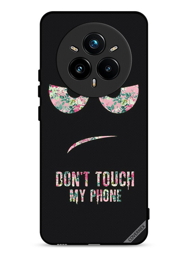 Covernex Realme 14 Pro 5G Protective Case Cover Don't Touch My Phone Floral