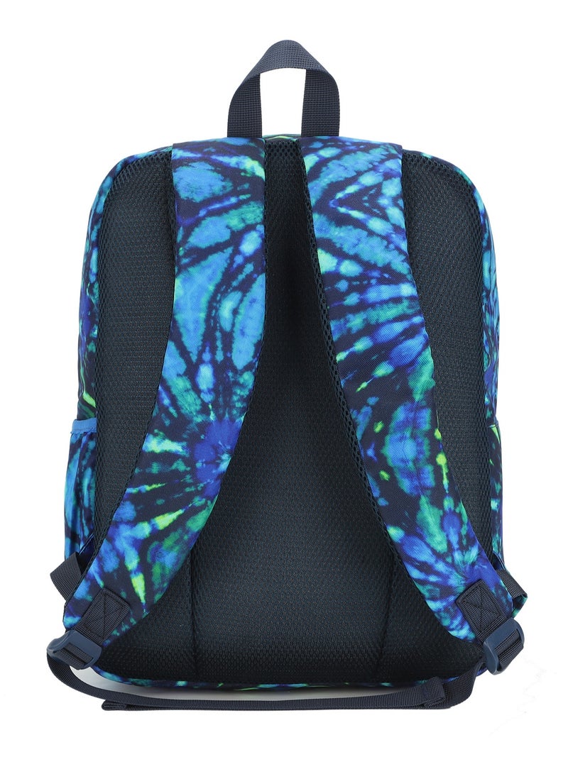 CUBS Tie Dyed Waterproof Kids 28L Backpack with zip closure Ideal for 6-12 years age group, Compatible with 15" Laptop - Image 3