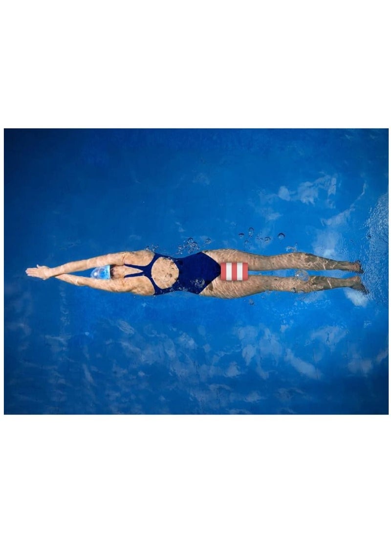 Dolphin Swim Training Foam Pull Buoy Legs & Hips Support, Multicolor  - Image 4