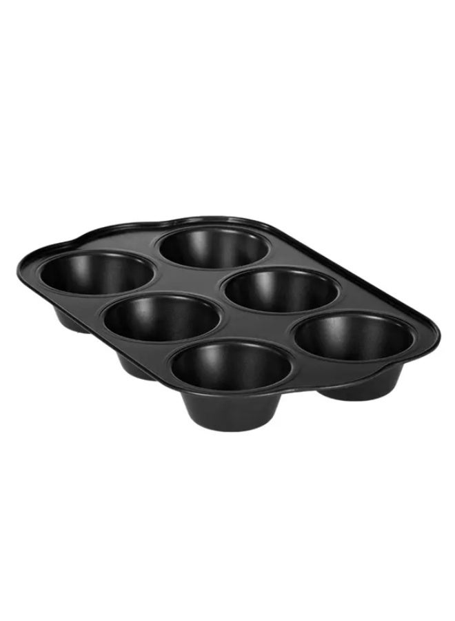 Bisbell Non-Stick 6PCS Muffin Cup Pan Set | Cupcake Baking Pan & Cake Mold for Muffins, Cupcakes & Desserts (BB2699) - Image 1