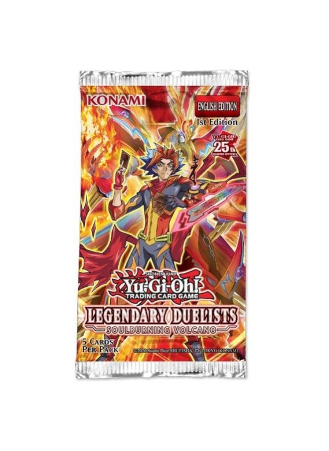 Konami Yu-gi-oh!  TCG: Legendary Duelists - Soulburning Volcano Single Pack (Assorted 1 Piece)  - Image 1