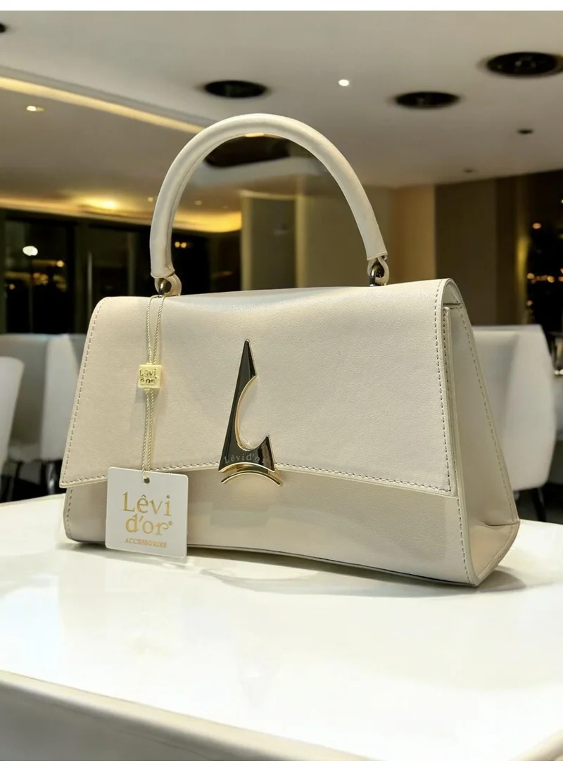 Levidor Special Color Designed as Handbag and Shoulder Bag Faux Leather Women's Shoulder Bag 930118.KRM